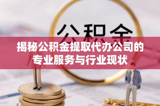 丹阳揭秘公积金提取代办公司的专业服务与行业现状