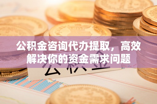 丹阳公积金咨询代办提取，高效解决你的资金需求问题