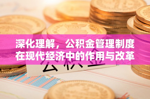 丹阳深化理解，公积金管理制度在现代经济中的作用与改革方向