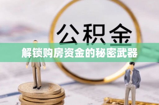 丹阳解锁购房资金的秘密武器