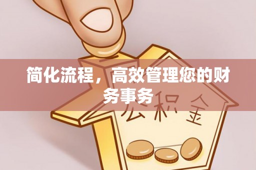 丹阳简化流程，高效管理您的财务事务